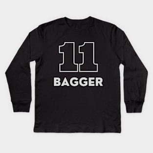 11 Bagger Kids Long Sleeve T-Shirt